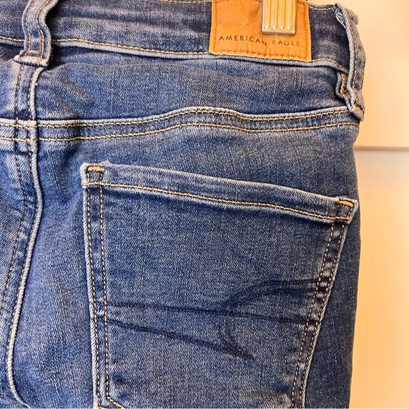 American Eagle Next Level Stretch Hi Rise Jeggings Size 000 Women Junior Skinny - Picture 7 of 10